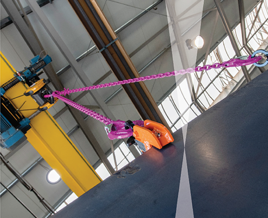 Safe lifting clamps for fabrication